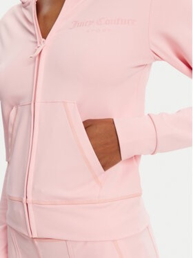 Juicy Couture Bluza Active JCSAS125401 Różowy Slim Fit