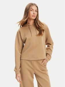 Guess Bluza V5YQ04 KBSL2 Beżowy Regular Fit