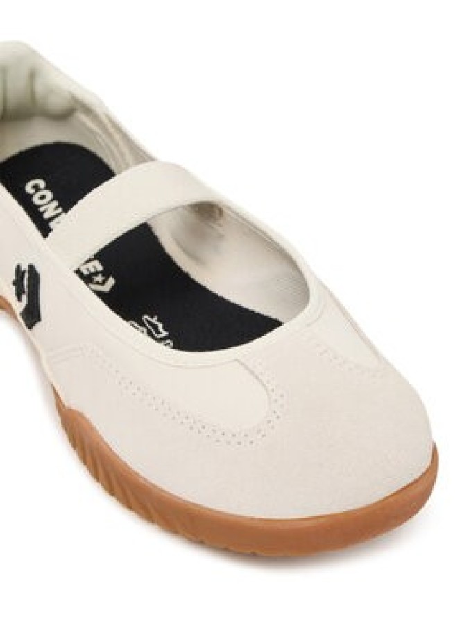 Converse Baleriny Run Star Trainer Ballet Flat A16250C Écru