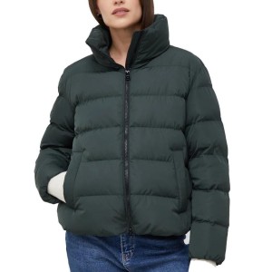 Kurtka GEOX W ANYLLA SHORT PARKA Zielony