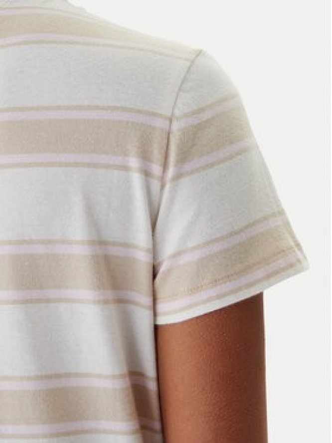 Tommy Jeans T-Shirt DW0DW21834 Beżowy Regular Fit