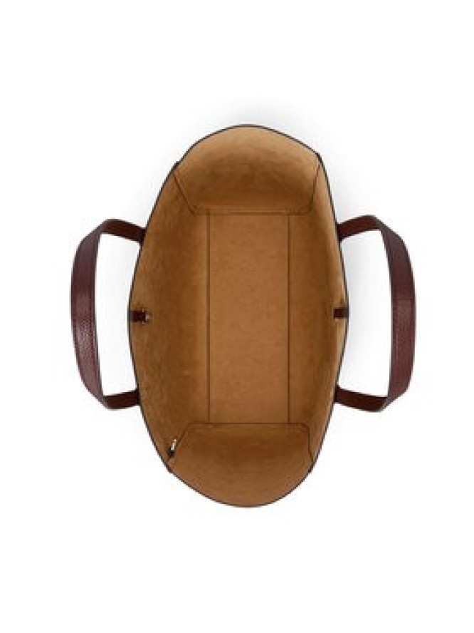 LAUREN RALPH LAUREN Torebka Large Cameryn 431960183010 Bordowy