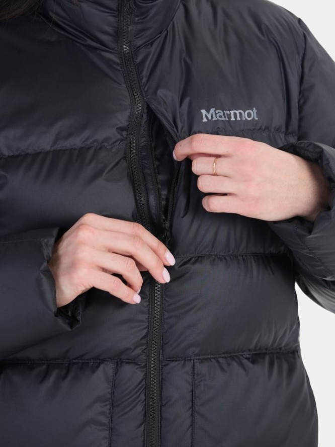 Marmot Kurtka puchowa "Guides" w kolorze czarnym rozmiar: S