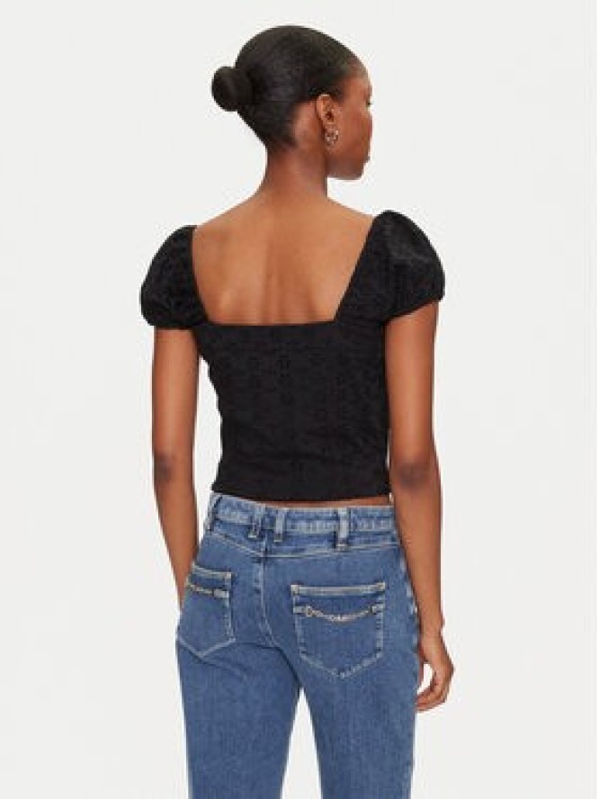 Guess Bluzka W5GP13 KCVA1 Czarny Slim Fit