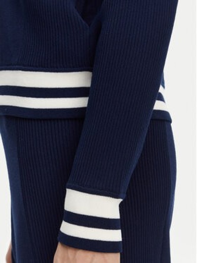 Fracomina Kardigan FJ25ST7003K41601 Granatowy Regular Fit