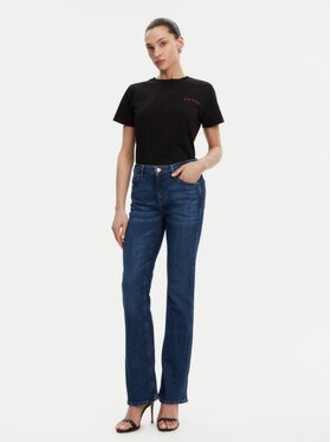 Guess T-Shirt W5RI04 I3Z14 Czarny Regular Fit