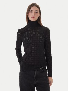 PINKO Bluzka Rufina 105979 A2YI Czarny Regular Fit