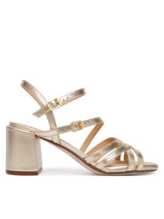 Clarks Sandały Ezoria Strap 26185896 Złoty