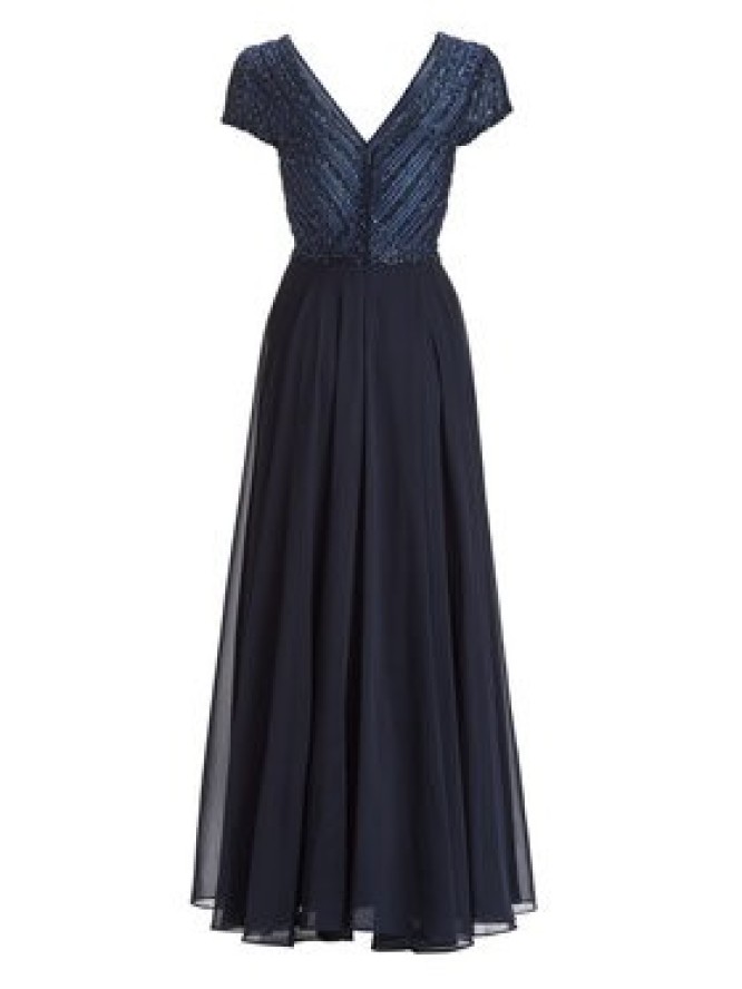 Hey Kyla Sukienka wieczorowa 5AJ002HK Granatowy Regular Fit
