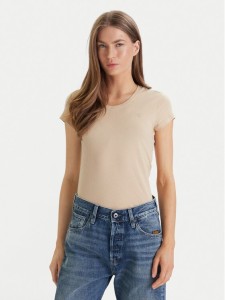 G-Star Raw T-Shirt Eyben D24533-4107 Écru Slim Fit