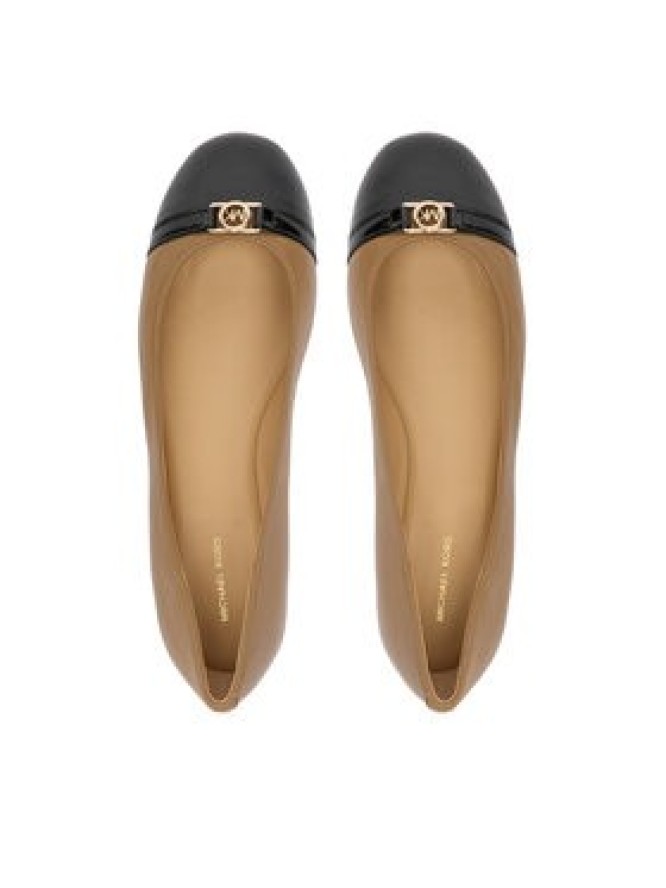 MICHAEL Michael Kors Baleriny Mandy Flat 40F5MAFP1A Beżowy