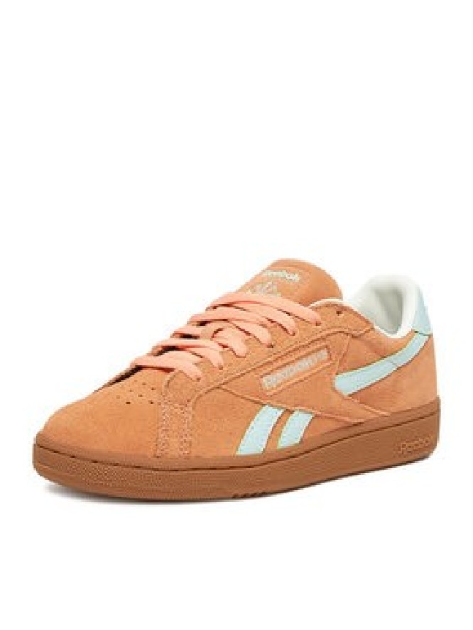 Reebok Sneakersy CLUB C GROUNDS UK 100220815 Pomarańczowy