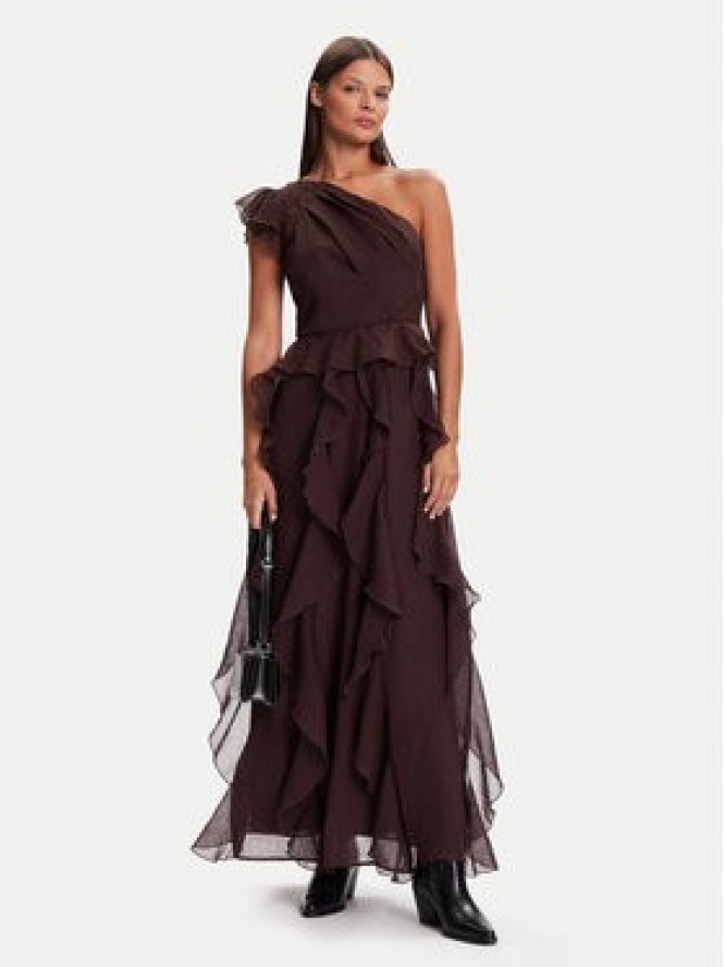 Vero Moda Sukienka koktajlowa Sabrina 10343819 Brązowy Regular Fit