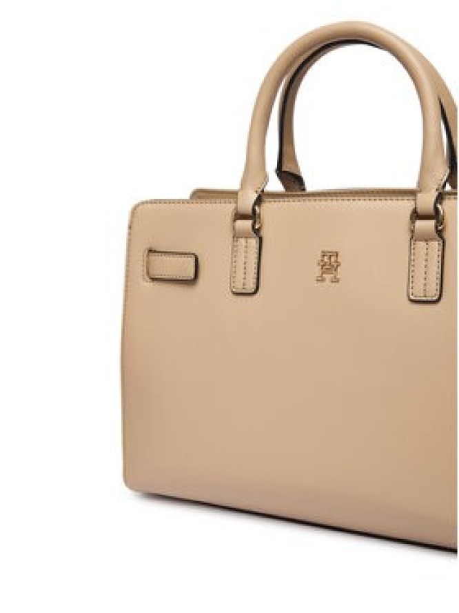 Tommy Hilfiger Torebka Th Joy Satchel AW0AW19067 Beżowy