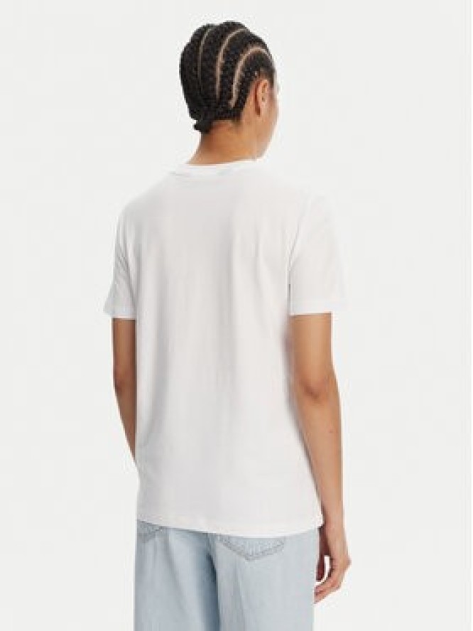 Just Cavalli T-Shirt 78PAHT01 Biały Regular Fit