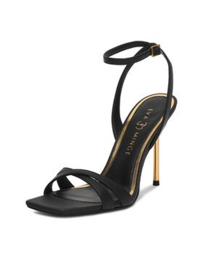 Eva Minge Sandały EO-ERIN-LT2409-1 Czarny