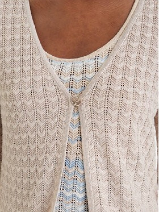 Guess Kardigan W6GR07 Z0588 Beżowy Regular Fit