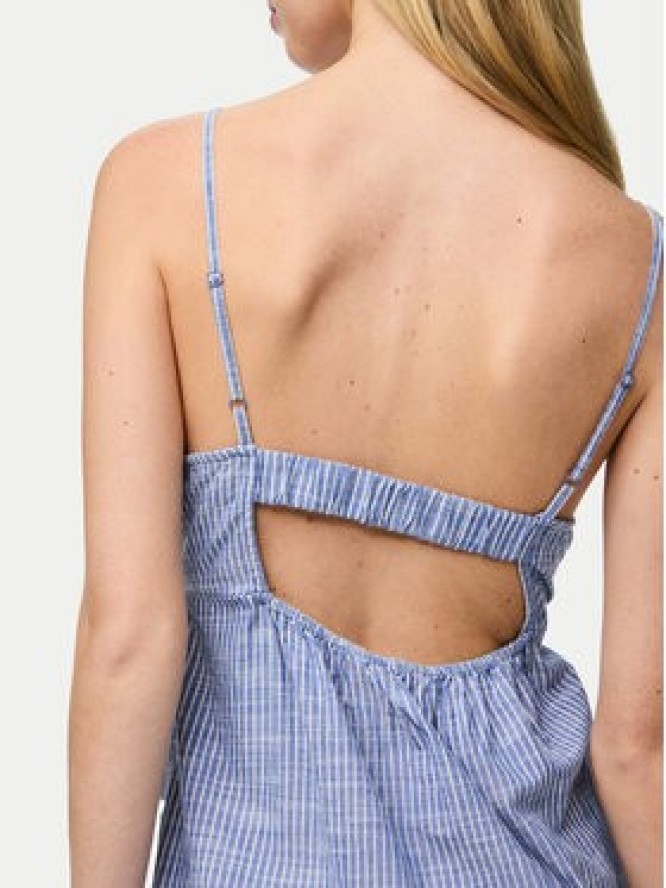 Pieces Sukienka letnia Apia 17155309 Niebieski Regular Fit