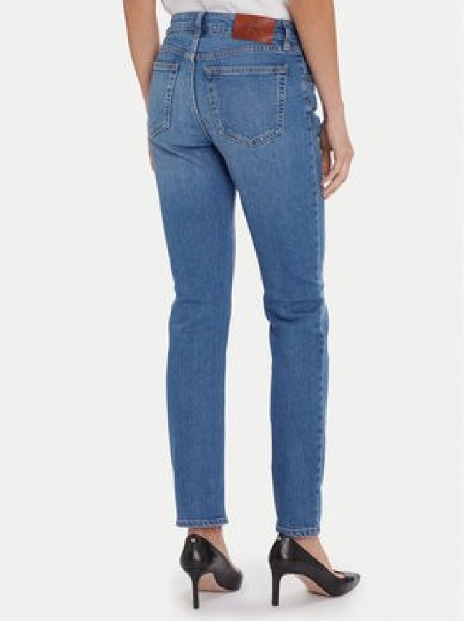 Calvin Klein Jeans Jeansy LV047C779G Niebieski Slim Fit