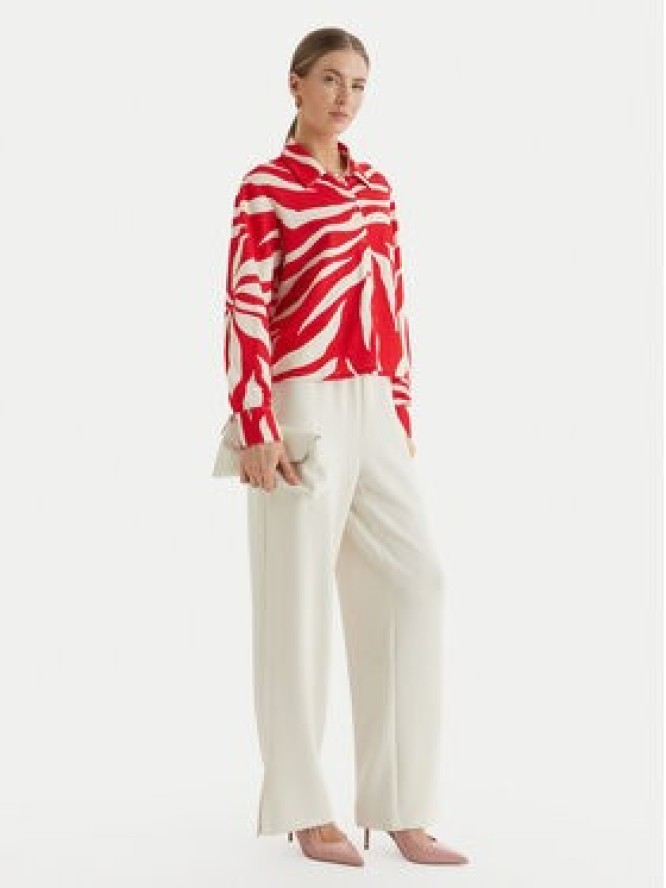 ONLY Koszula Sakura 15366883 Czerwony Regular Fit