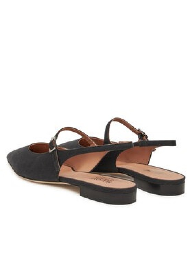 MALONE SOULIERS Baleriny Karla 10-1 Czarny