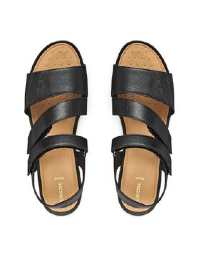 Geox Sandały D Sandal Vega D35R6A 000BC C9997 Czarny