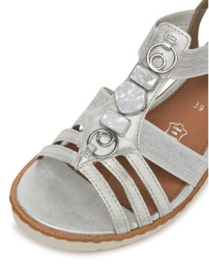 Remonte Sandały R6264-92 Srebrny