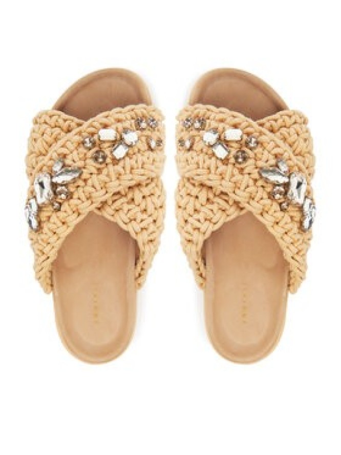 Inuikii Klapki Woven Stones 70104-106 Beżowy