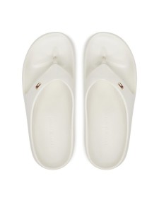 Tommy Hilfiger Japonki Th Comfort Beach Sandal FW0FW08522 Biały