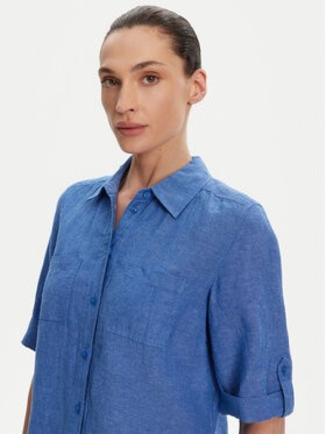 Olsen Koszula 12002121 Niebieski Regular Fit
