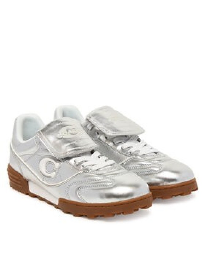 Coach Sneakersy Match CCI44 Srebrny
