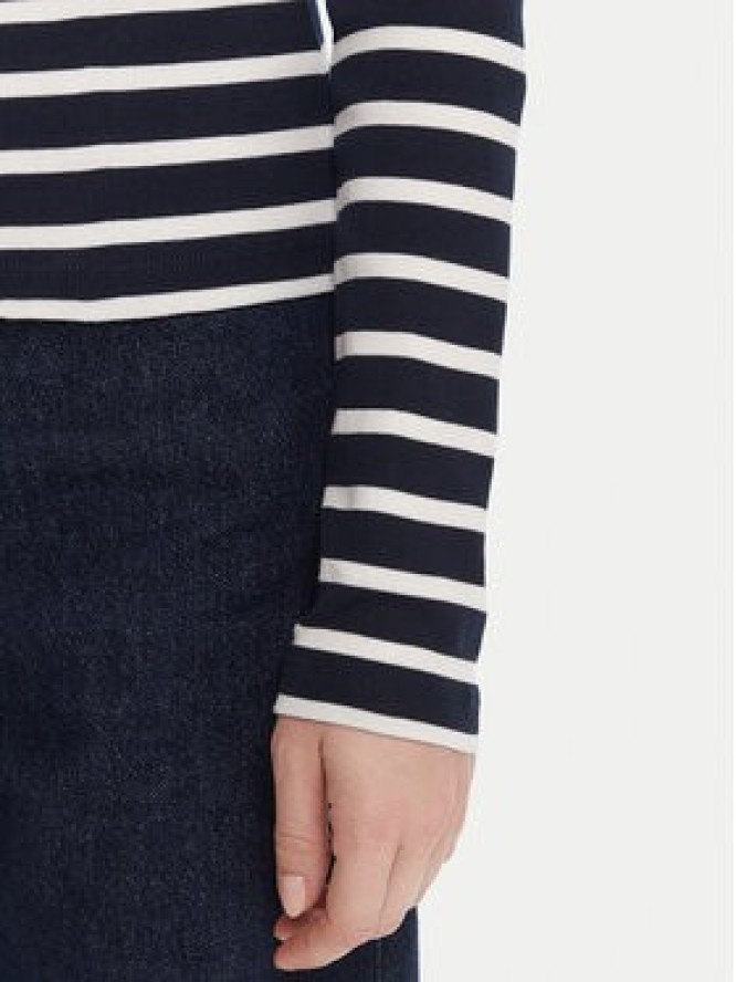 Tommy Hilfiger Bluzka WW0WW47307 Granatowy Slim Fit