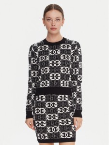 PINKO Sweter Gypsies 106041 A2YD Czarny Regular Fit