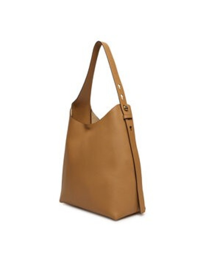 Tory Burch Torebka Romy Hobo 170964 Brązowy