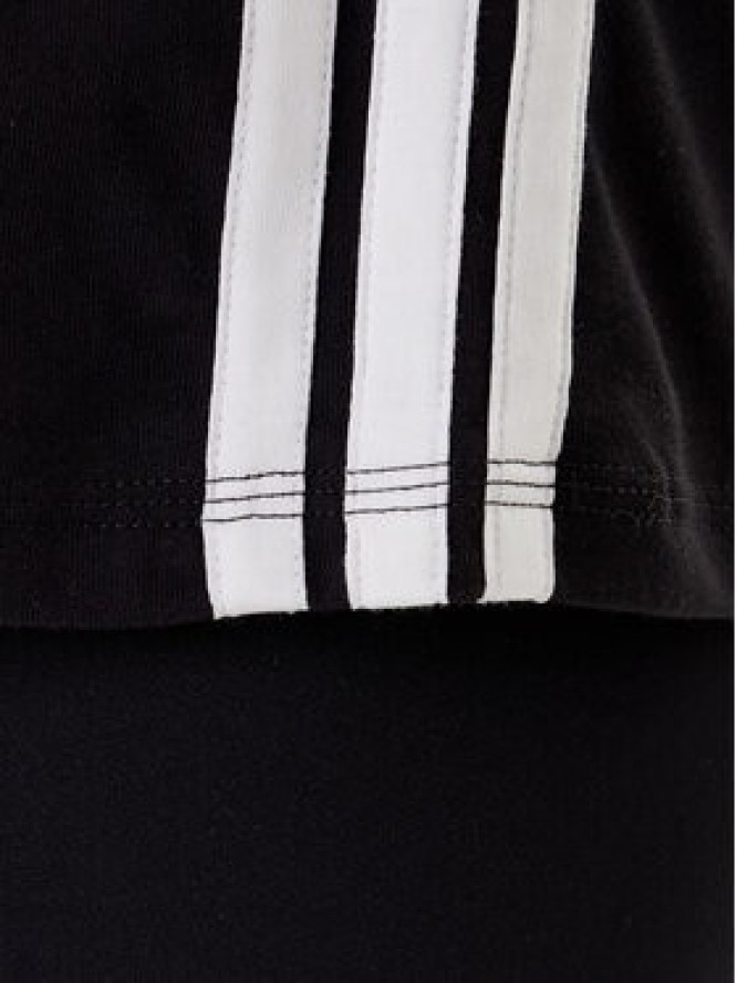 adidas T-Shirt Essentials 3-Stripes JD0846 Czarny Regular Fit