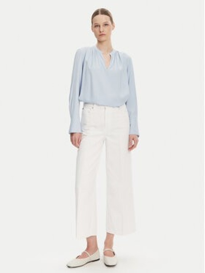 Tommy Hilfiger Bluzka WW0WW44049 Błękitny Regular Fit