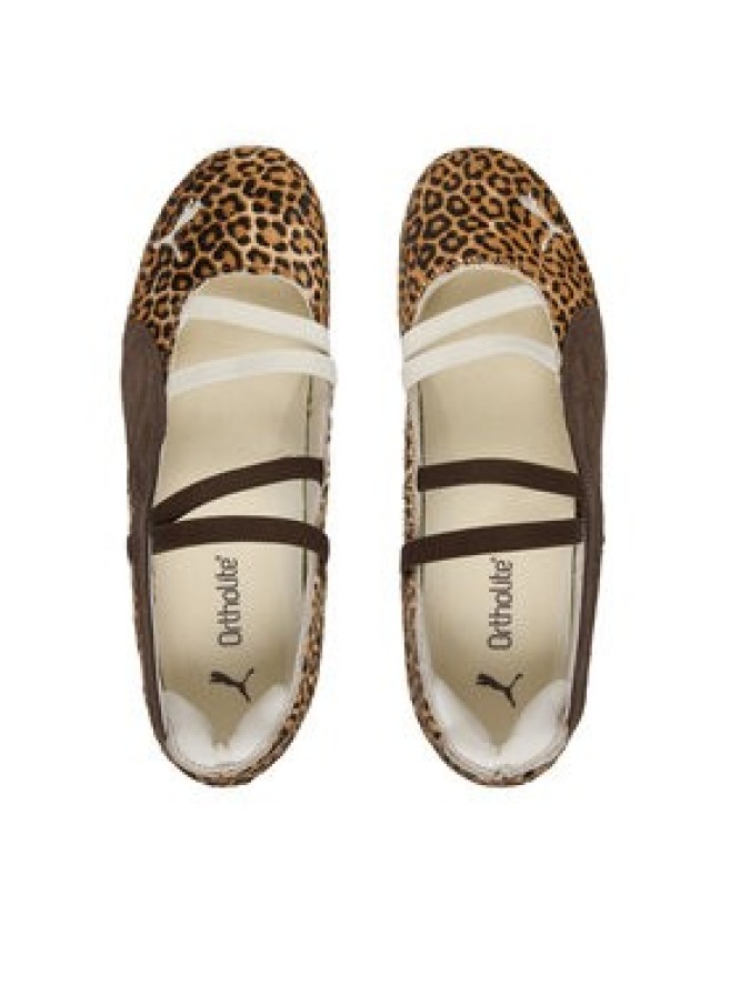 Puma Baleriny Speedcat Ballet Wild 406689 01 Brązowy