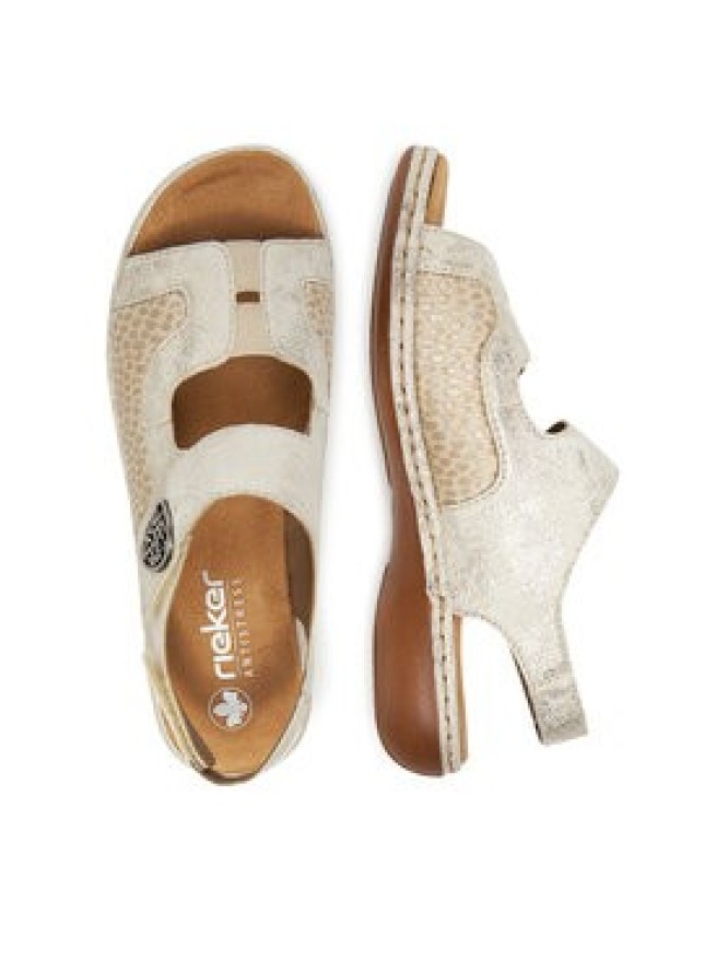 Rieker Sandały 65989-90 Beżowy