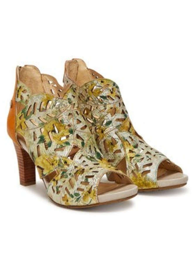 Laura Vita Sandały Albane 048 Żółty