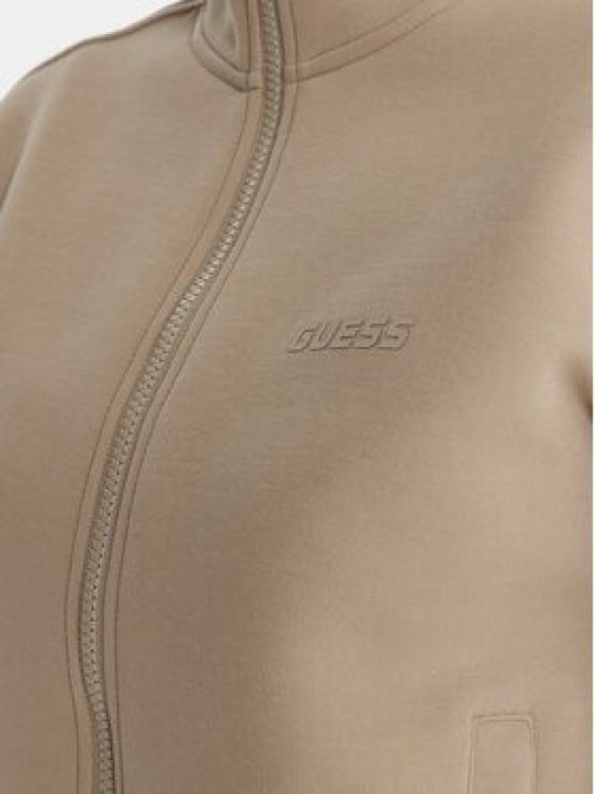 Guess Bluza V2YQ16 KB3P2 Beżowy Regular Fit