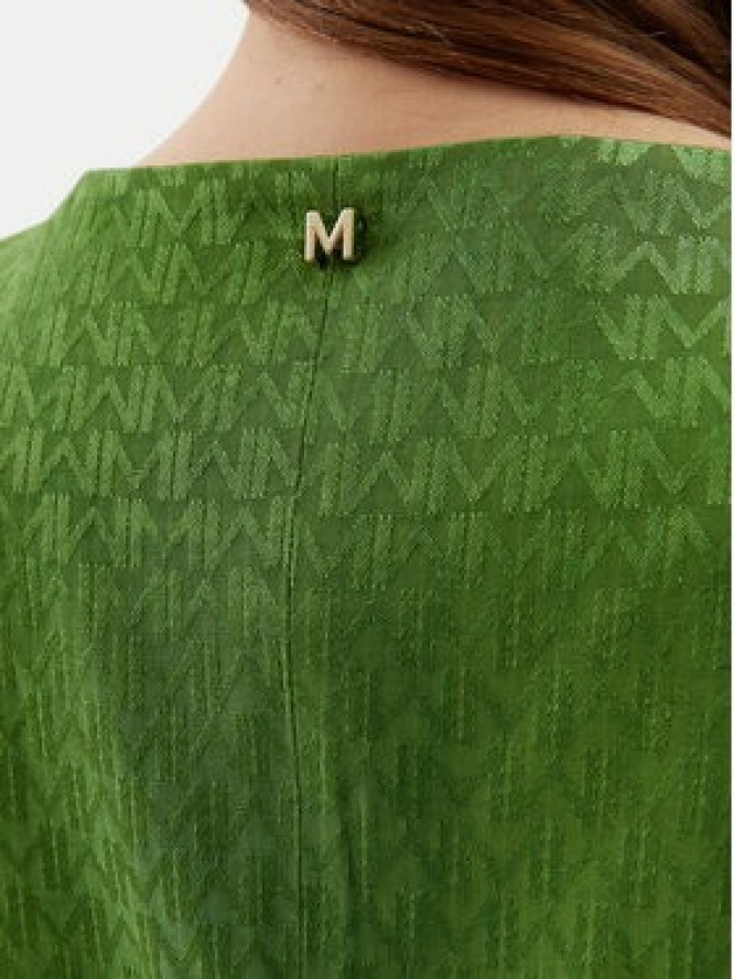 Lola Casademunt by Maite Kamizelka MS2502007 Zielony Regular Fit