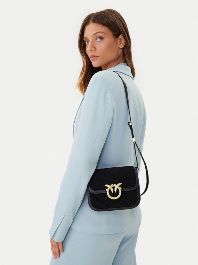 PINKO Torebka Love Box Bag Fl Mini AI 25-26 PLTT 104297 A2JH Czarny