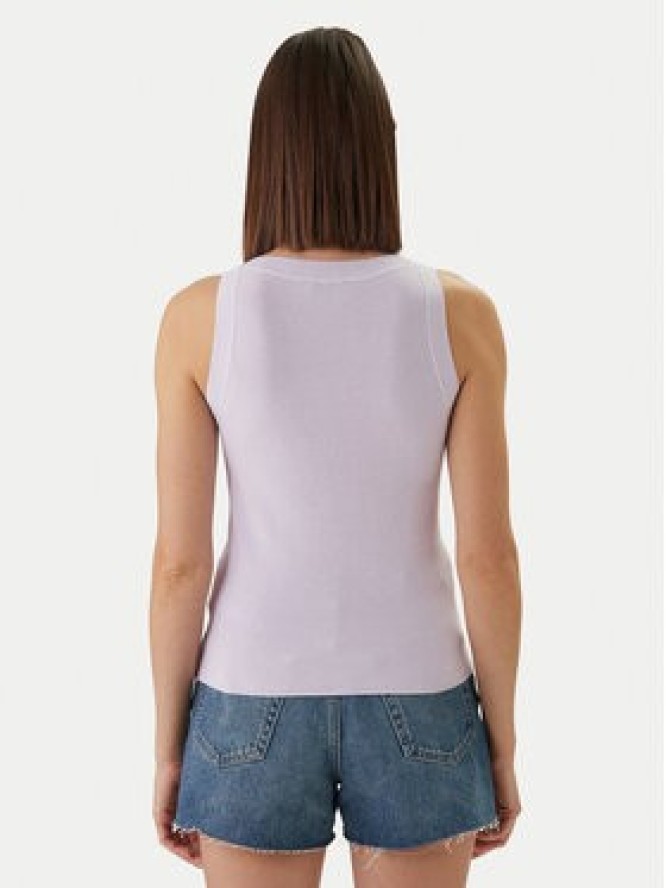 Calvin Klein Jeans Top LV047F355G Różowy Slim Fit