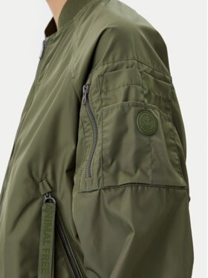 Save The Duck Kurtka bomber D32105W TWIL20 Zielony Oversize