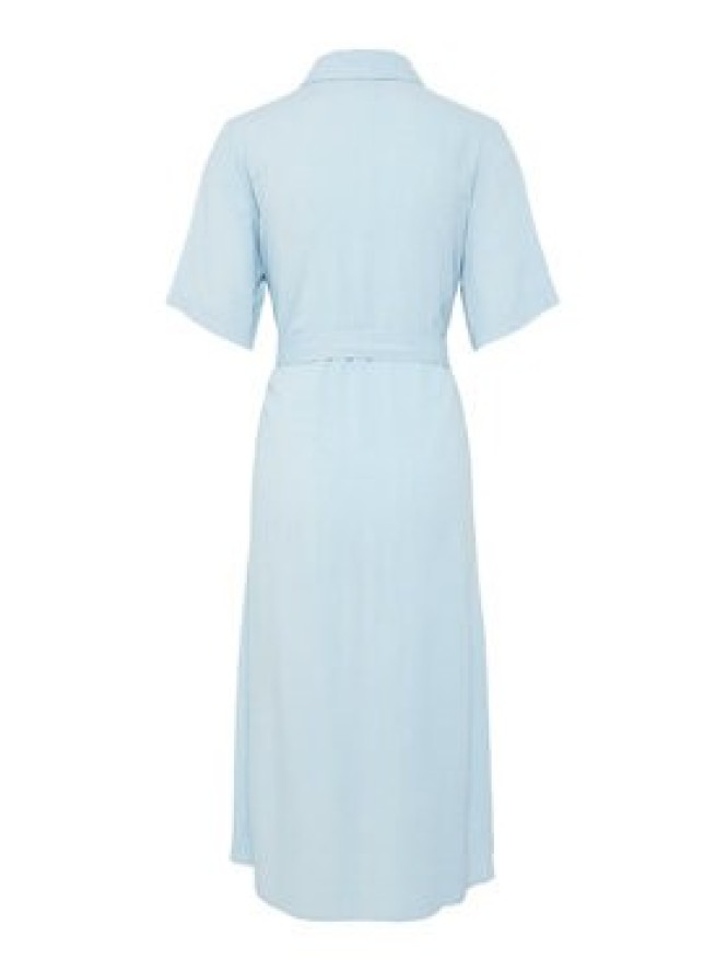 Pieces Sukienka koszulowa Pia 17152063 Niebieski Regular Fit