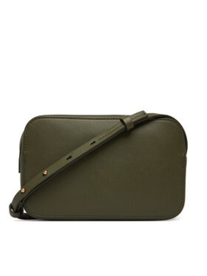 Calvin Klein Torebka Foil Logo Elongated Camera Bag LV04F3276G Zielony