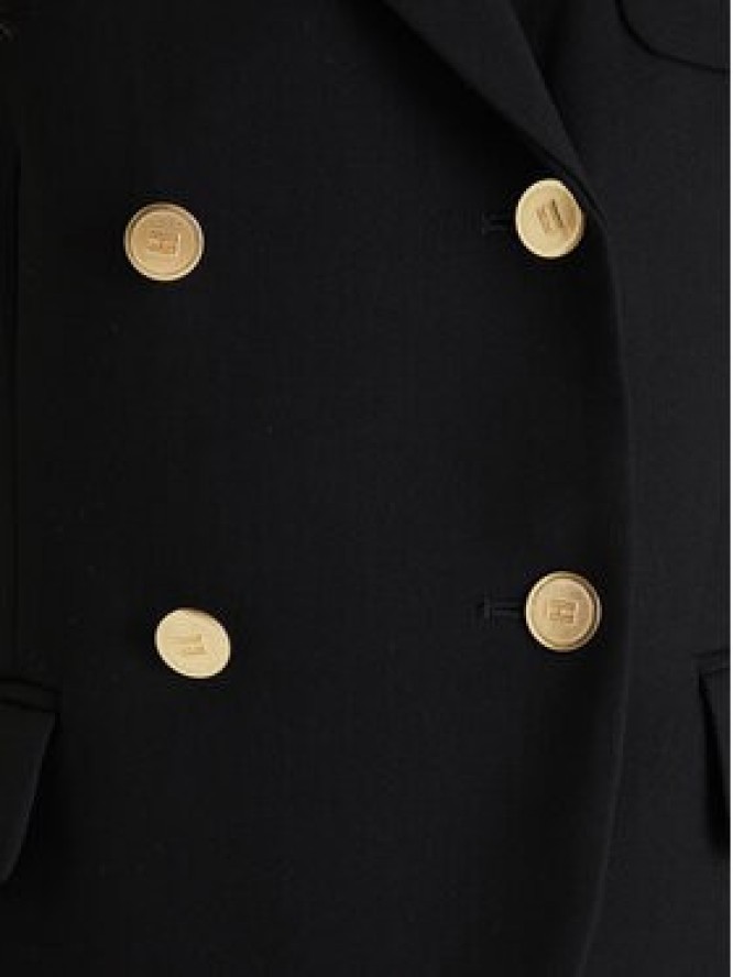 Tommy Hilfiger Marynarka WW0WW48696 Czarny Regular Fit