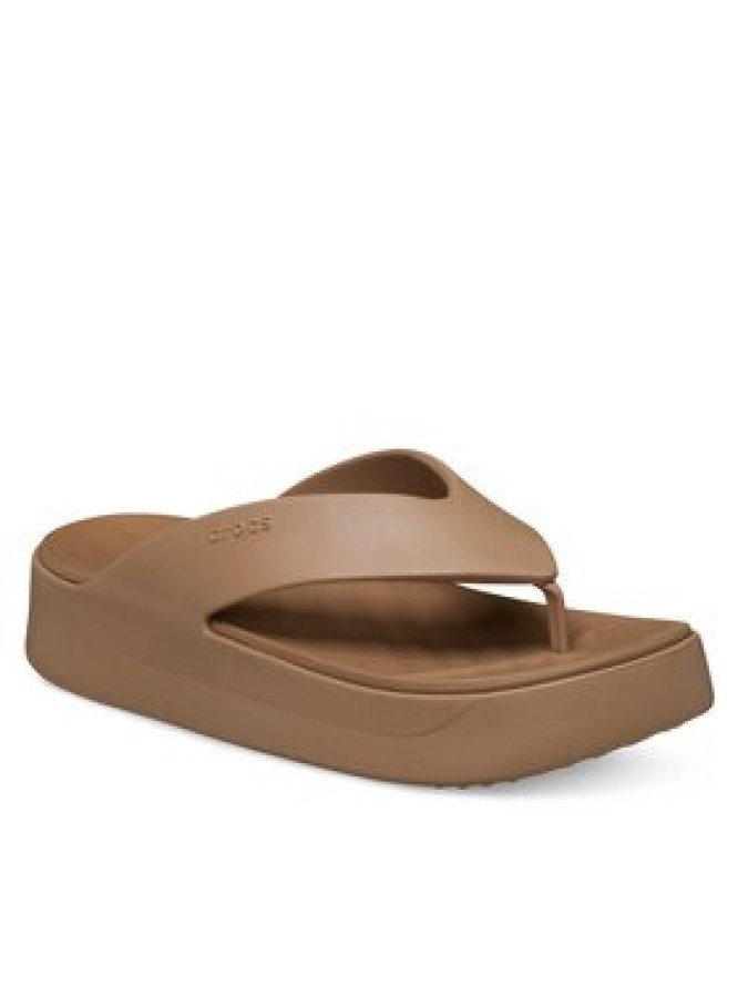 Crocs Japonki Getaway Platform Flip 209410 Brązowy