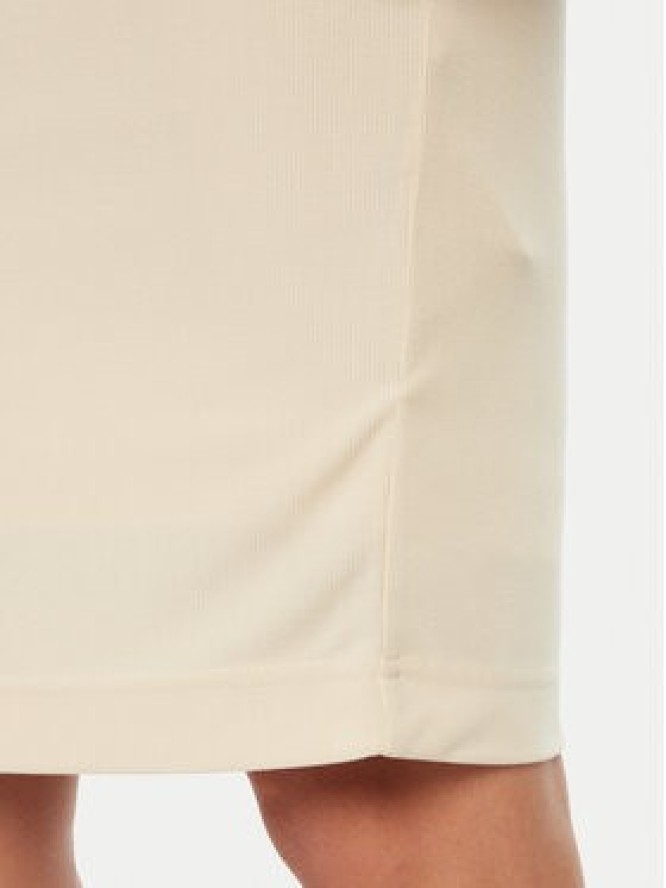 Guess Spódnica midi W5RD53 KAQL2 Beżowy Regular Fit
