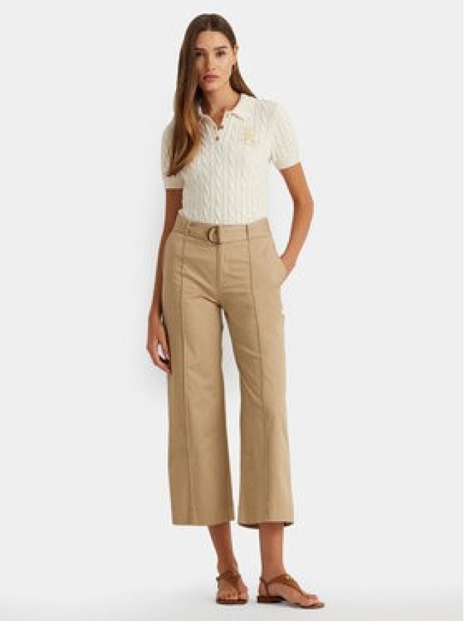 LAUREN RALPH LAUREN Polo 200932224001 Écru Slim Fit